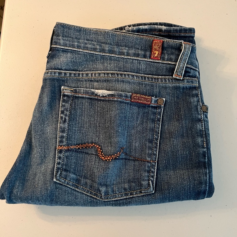 7 For All Mankind Ladies Denim Jeans size 31